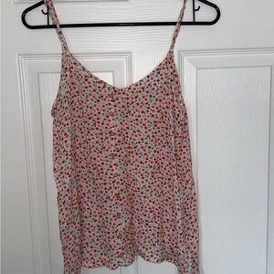Floral Print Tank Top
